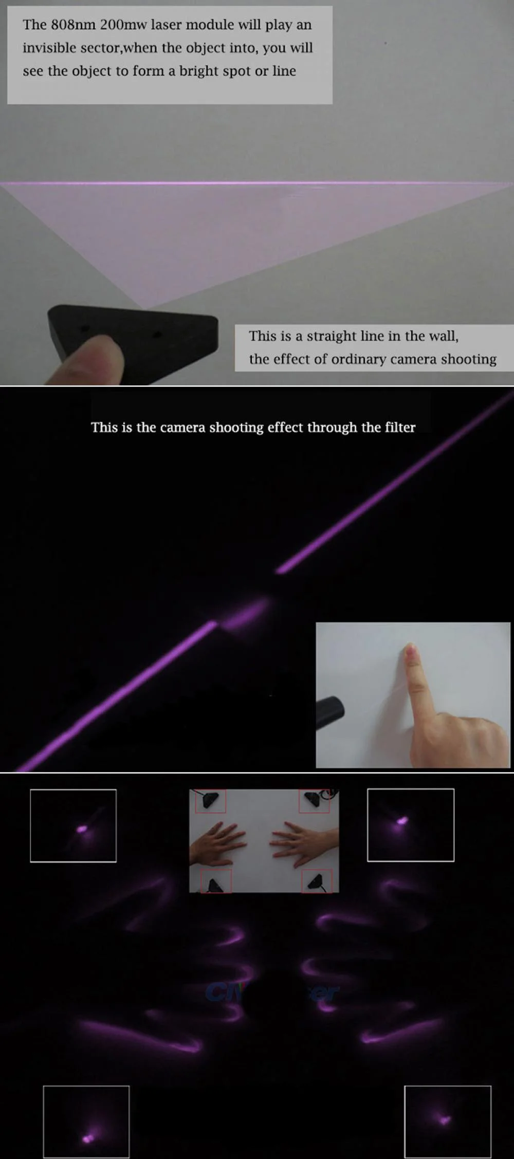Touch Screen Laser Module