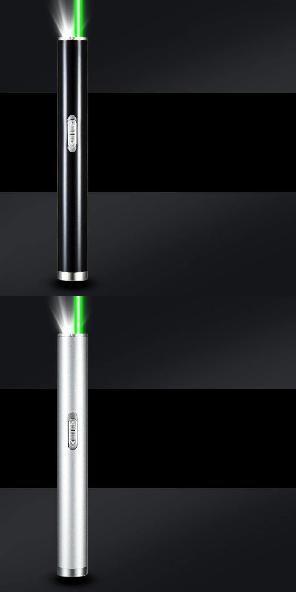 Green Laser Pen with Flashlight