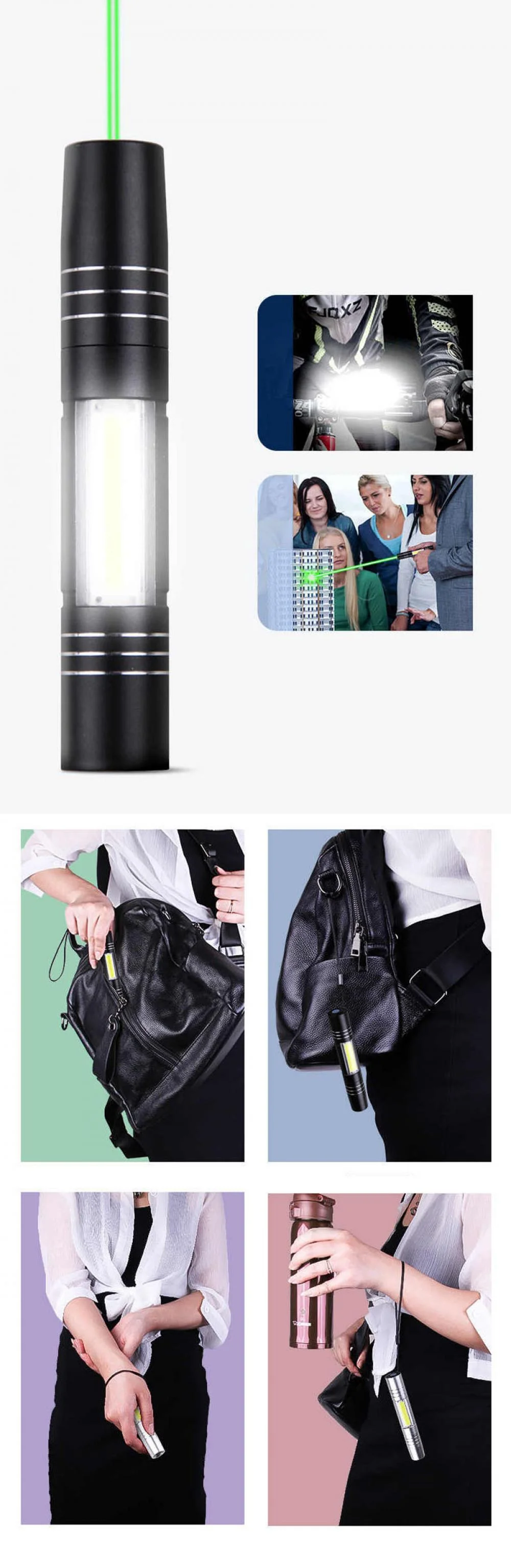 USB Green Laser Pointer