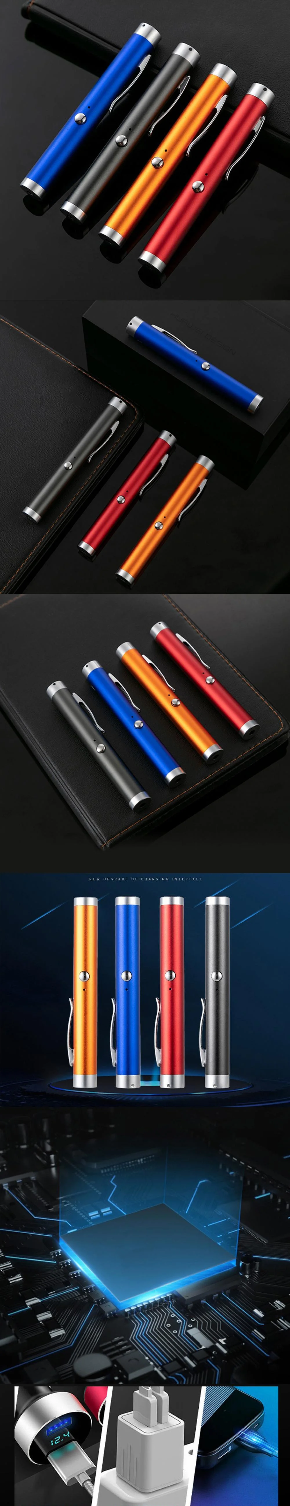 Mini Rechargeable USB Laser Pen