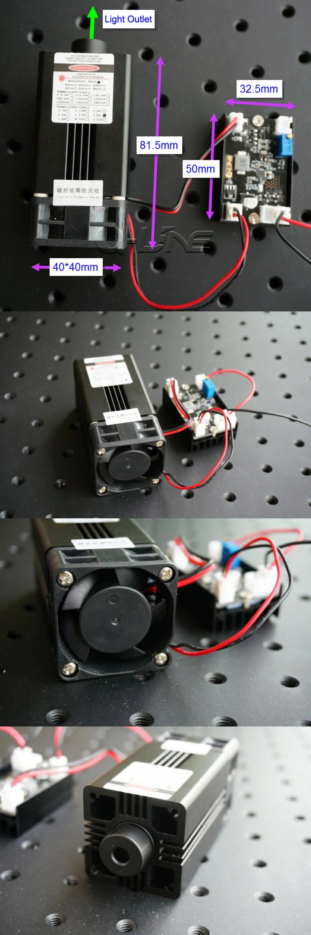 Blue Laser Module