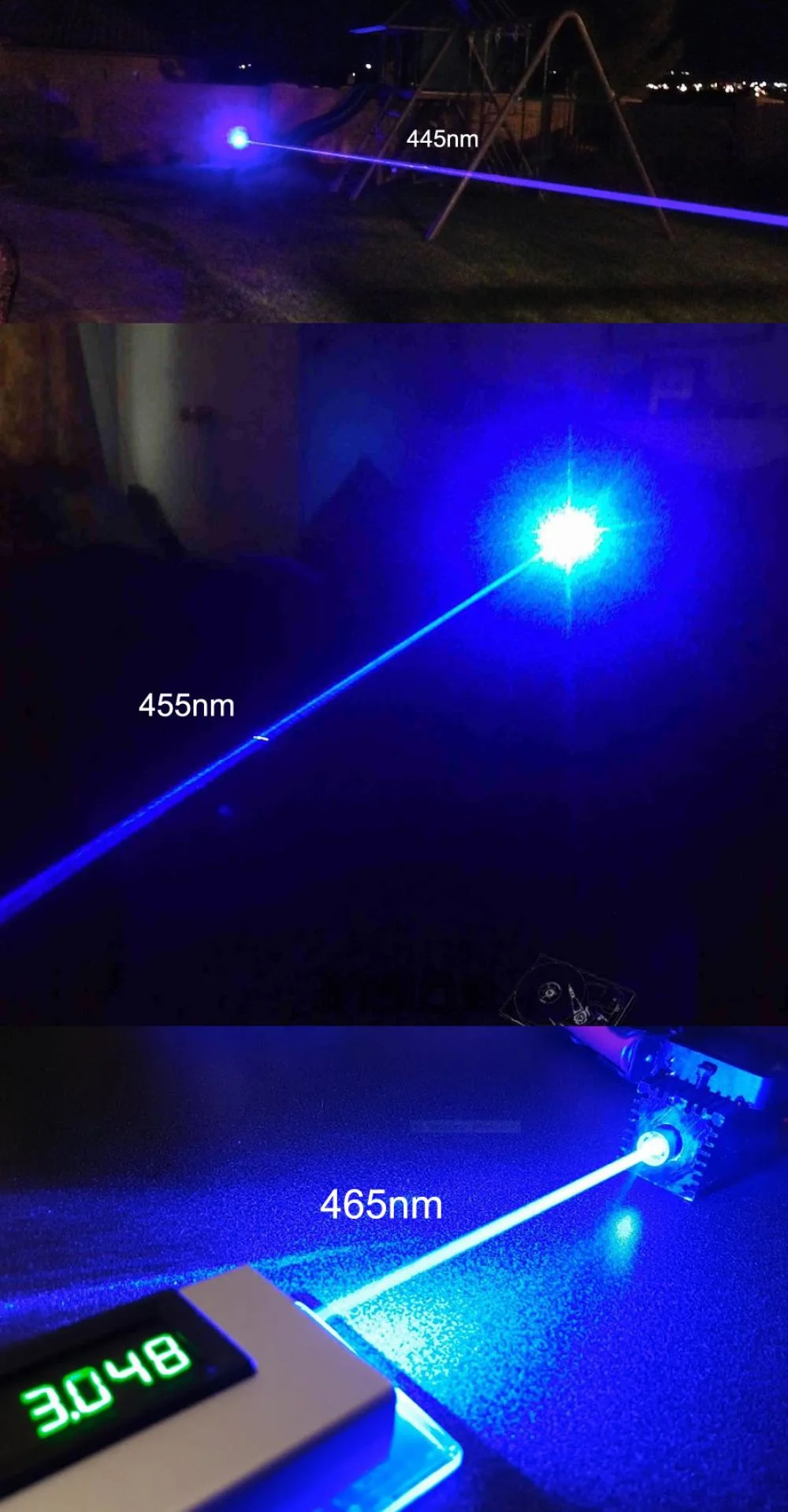 Powerful Blue Laser Module