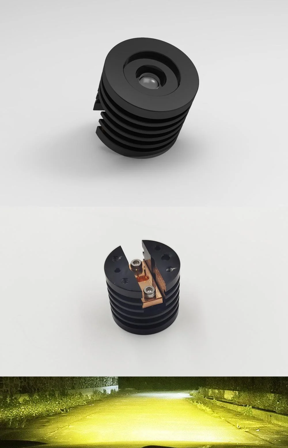 High-Power Yellow Laser Module