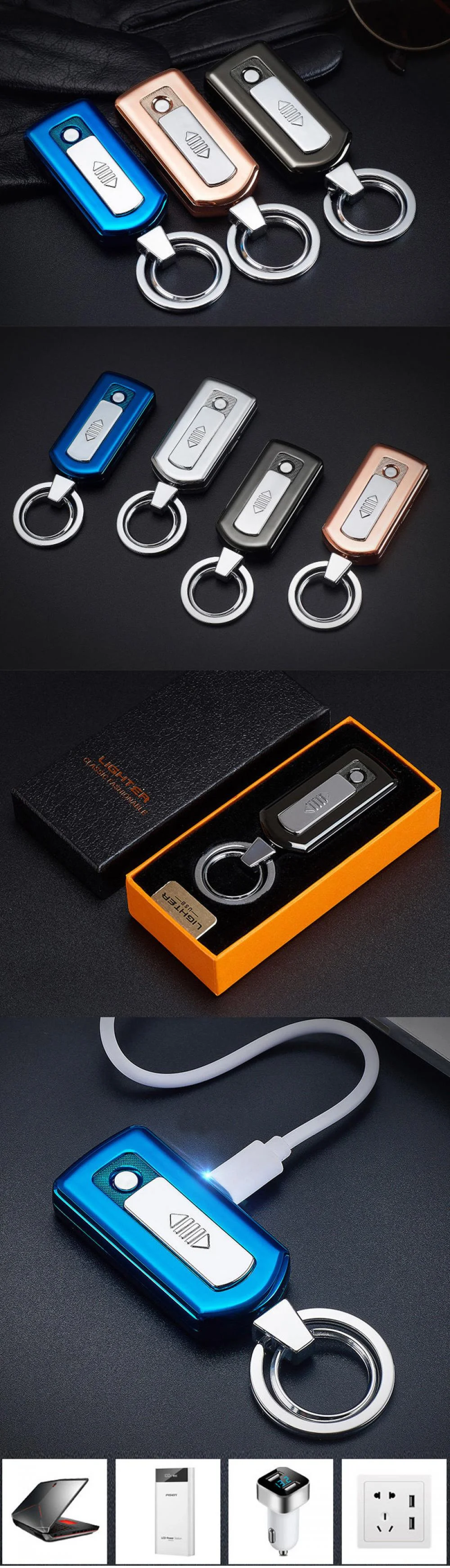 Cigarette Lighter with Red Laser