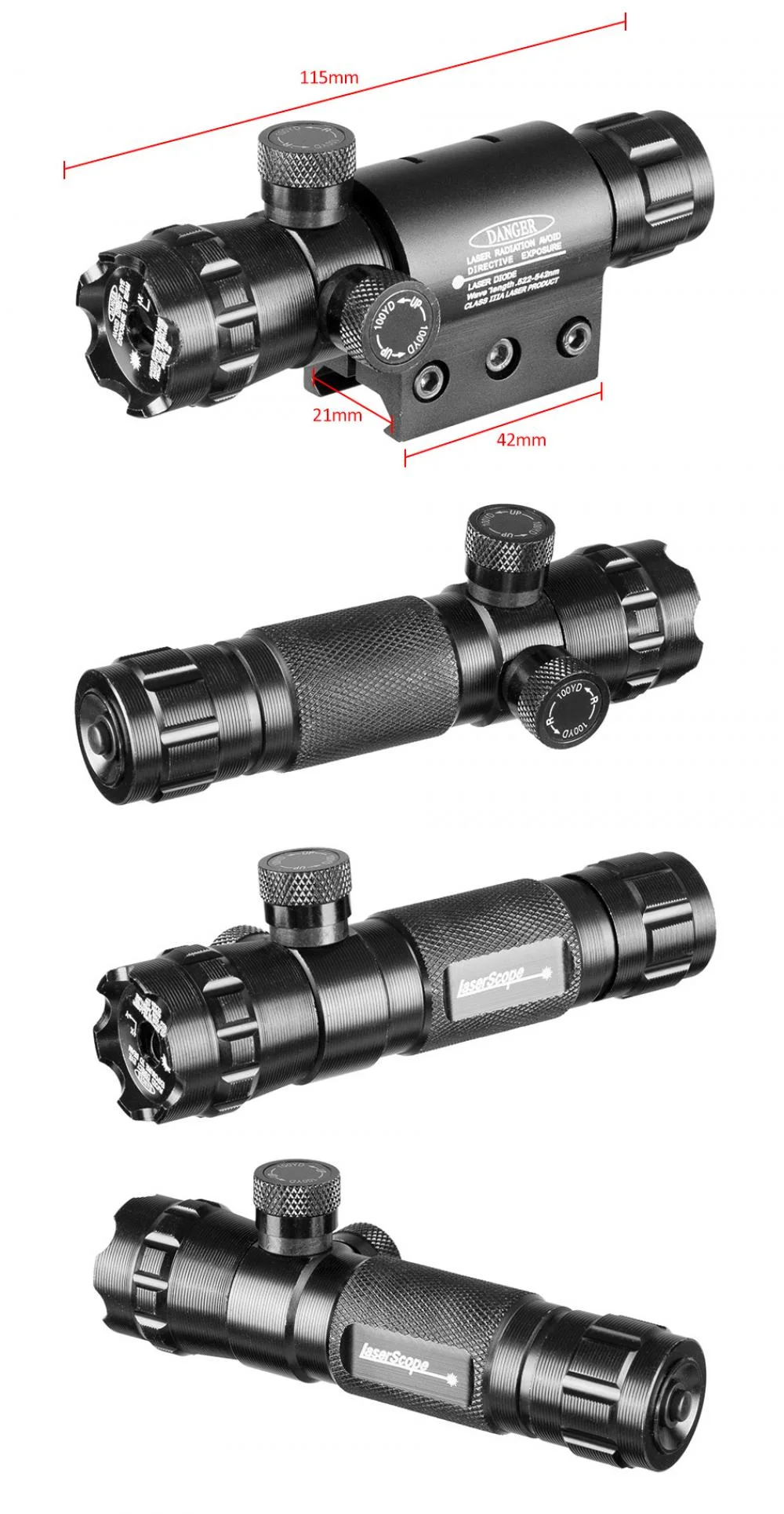 Green/Red Laser Sight