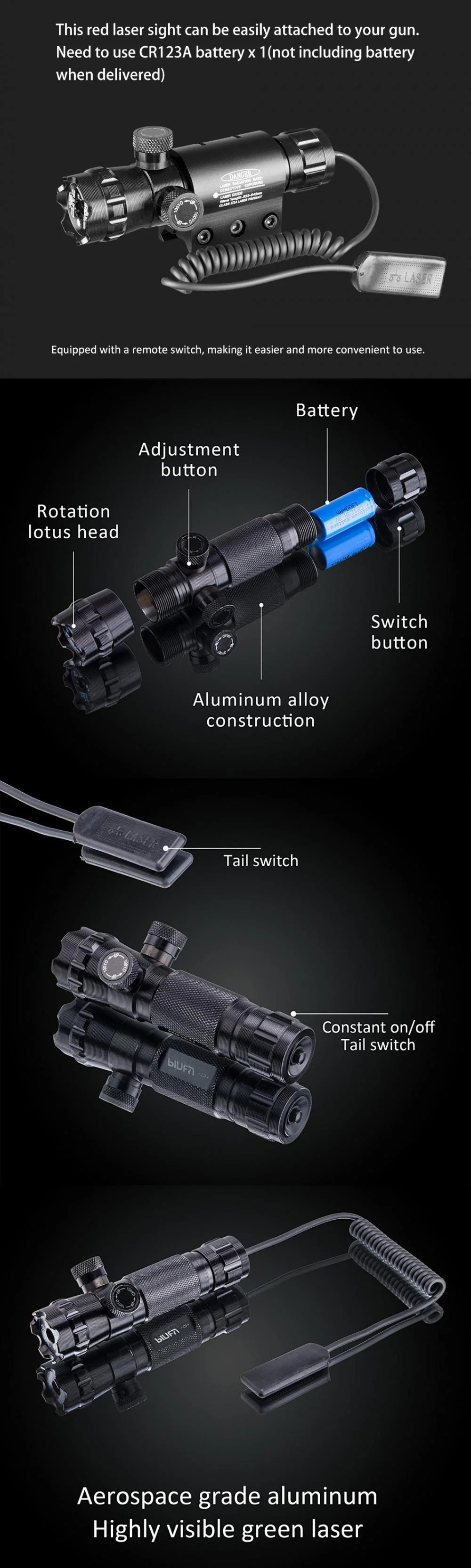High-Precision Laser Sight