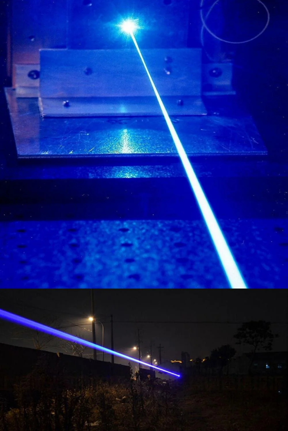 World's Most Powerful Blue Laser Pointer