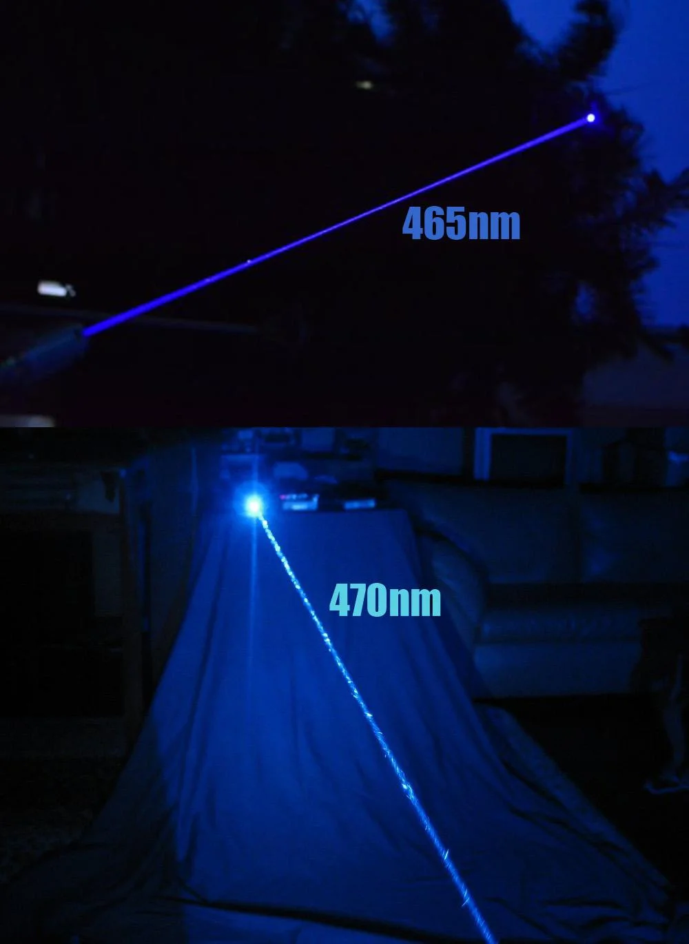 Bright-Blue Laser Pointer
