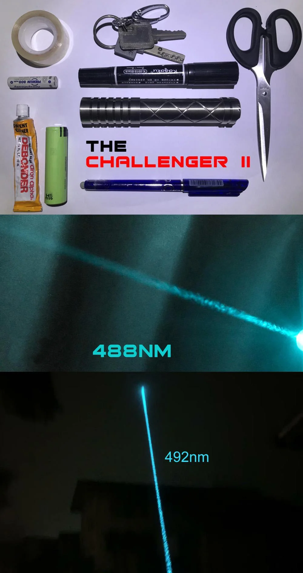 Cyan Laser Pointer