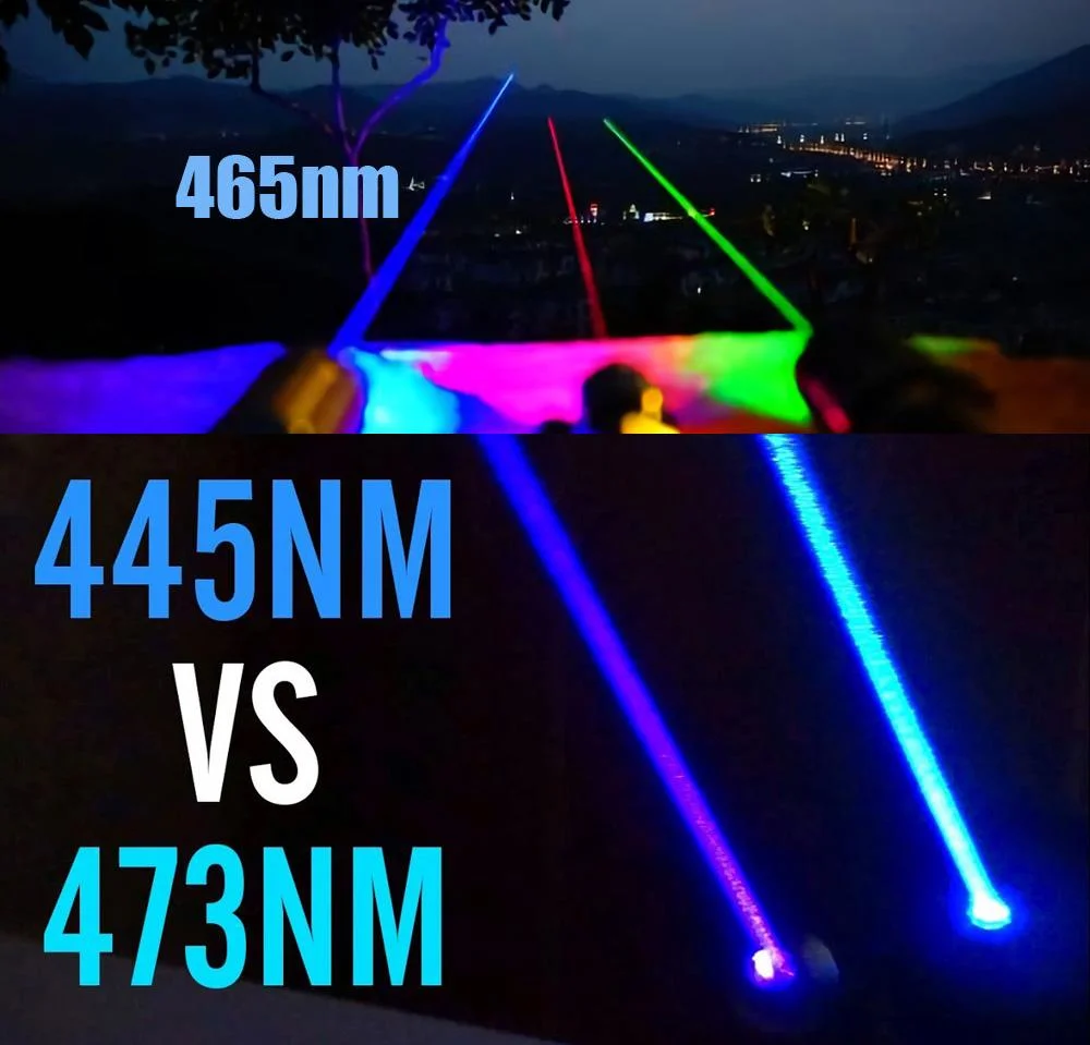 Powerful Bright-Blue Laser Pointer