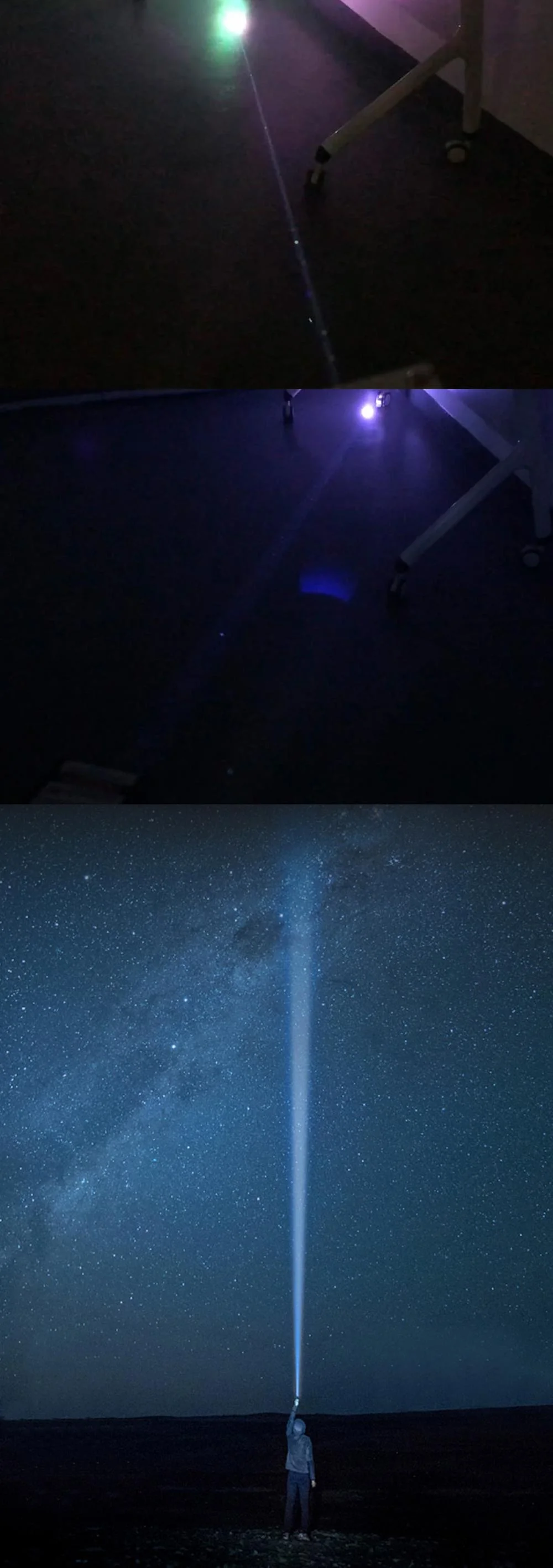 Powerful White Laser Pointer