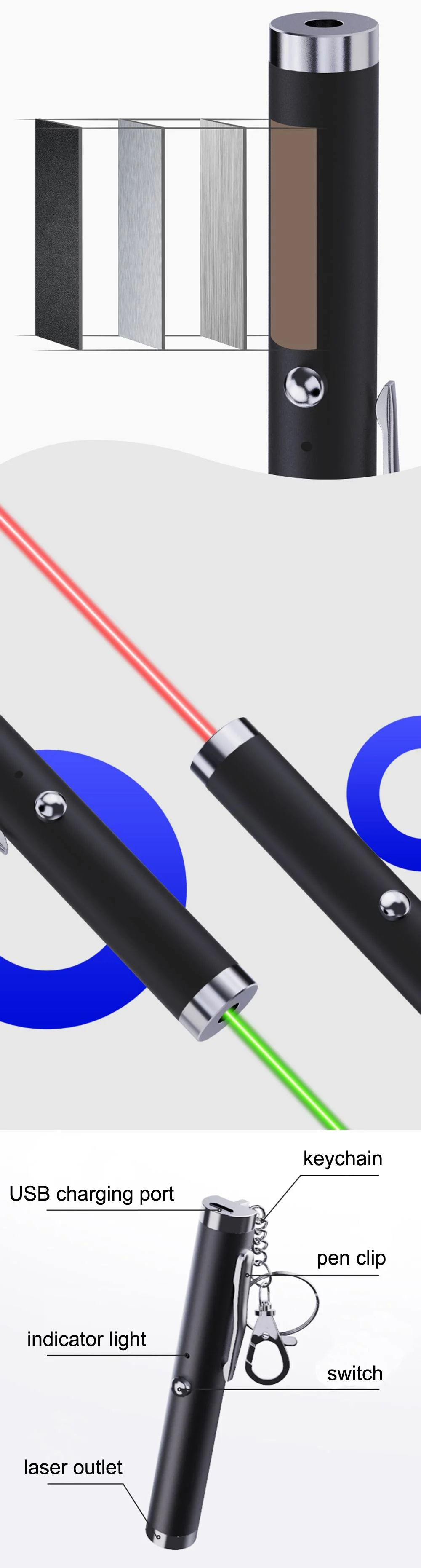 USB Green Laser Pen