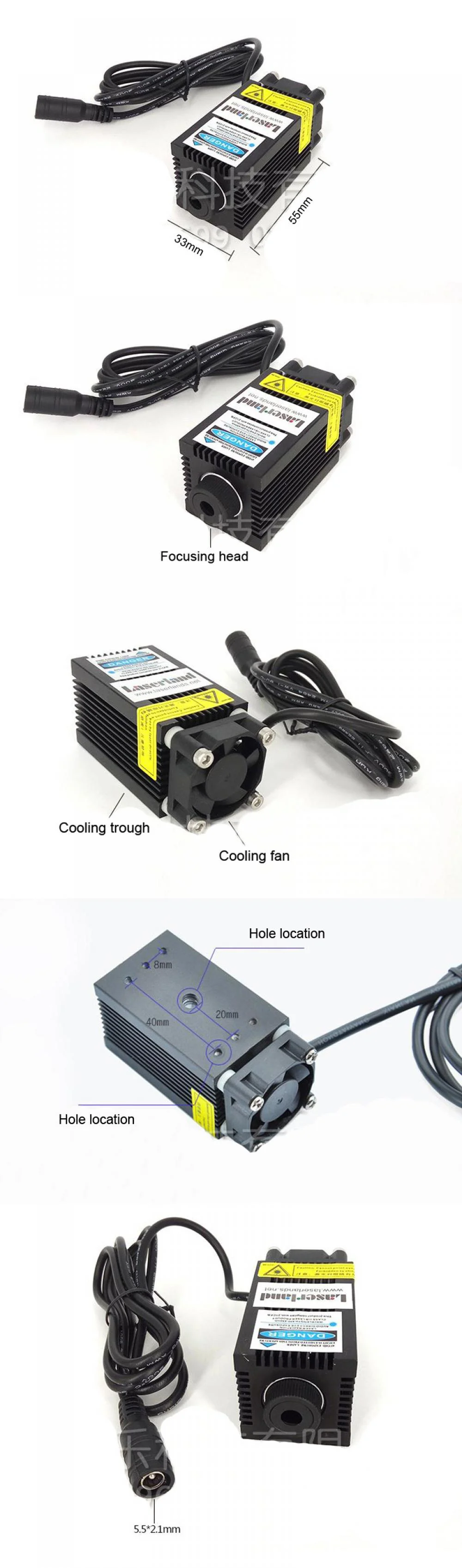 Red Laser Module 635nm-638nm