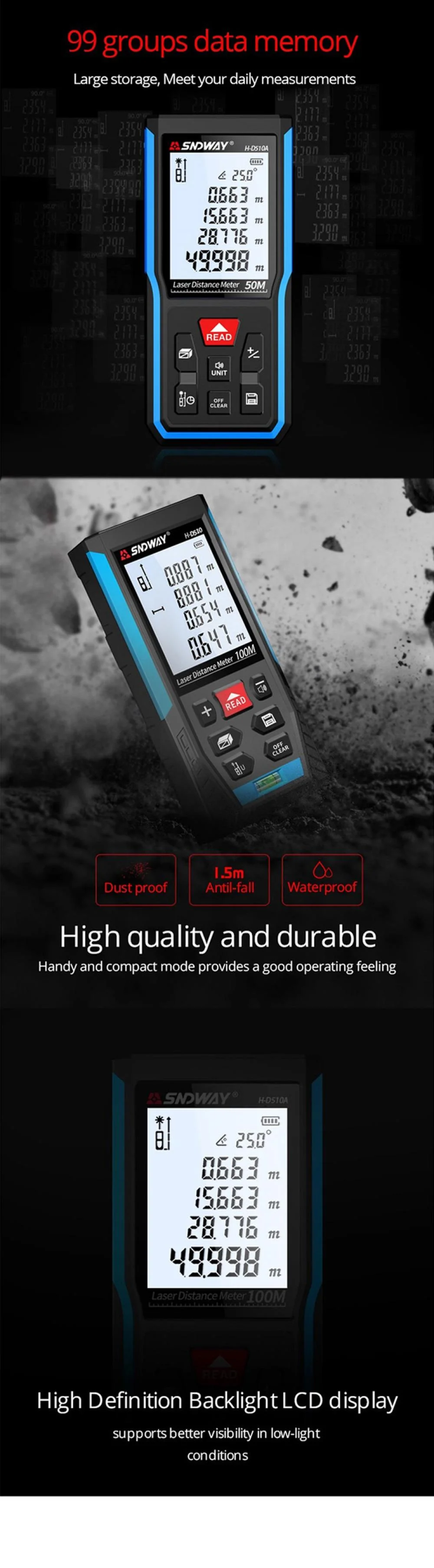 Cheap Laser Distance Meter