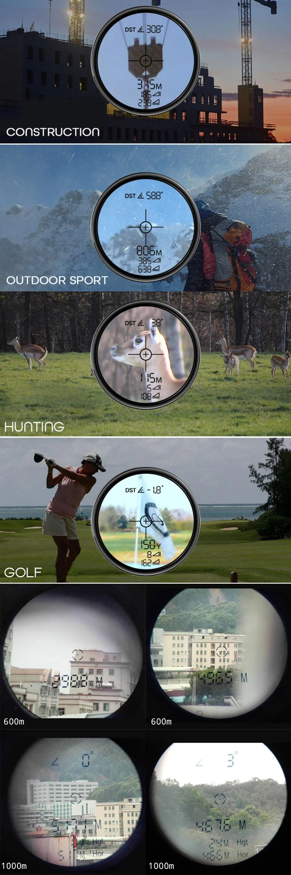 Long-Range Telescope Laser Rangefinder