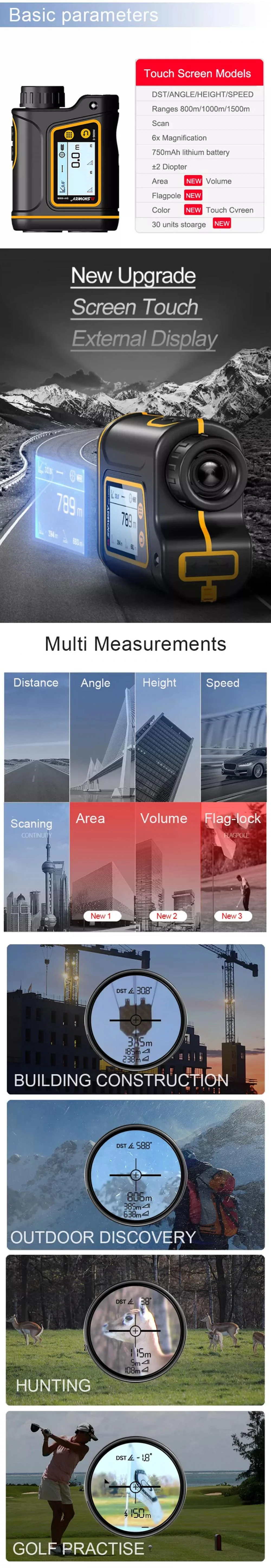 Laser Rangefinder for Long-Distance Measurement