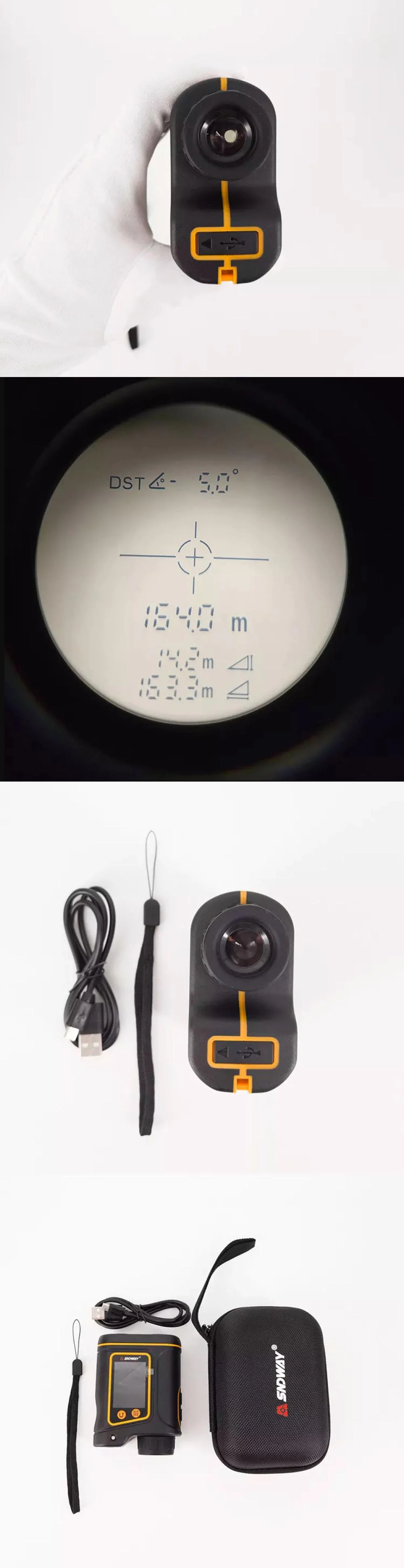 USB LCD Laser Rangefinder