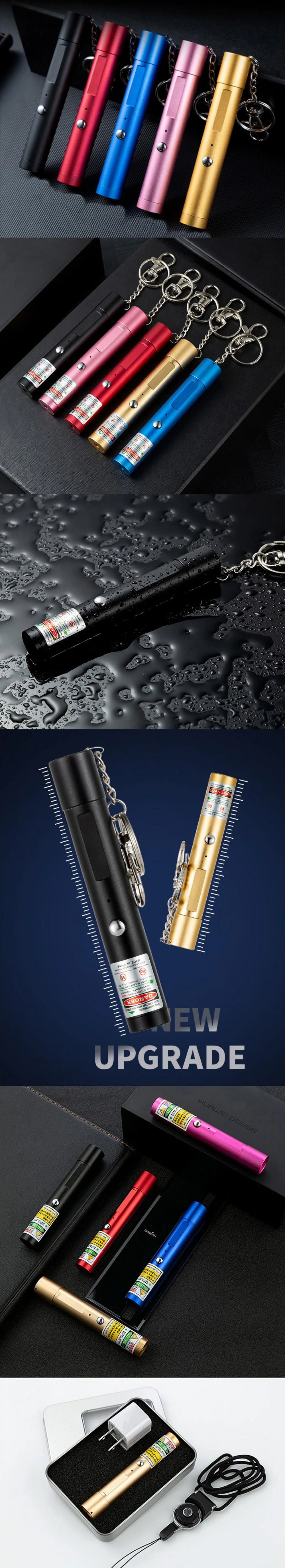 USB Rechargeable Green Laser Pointer