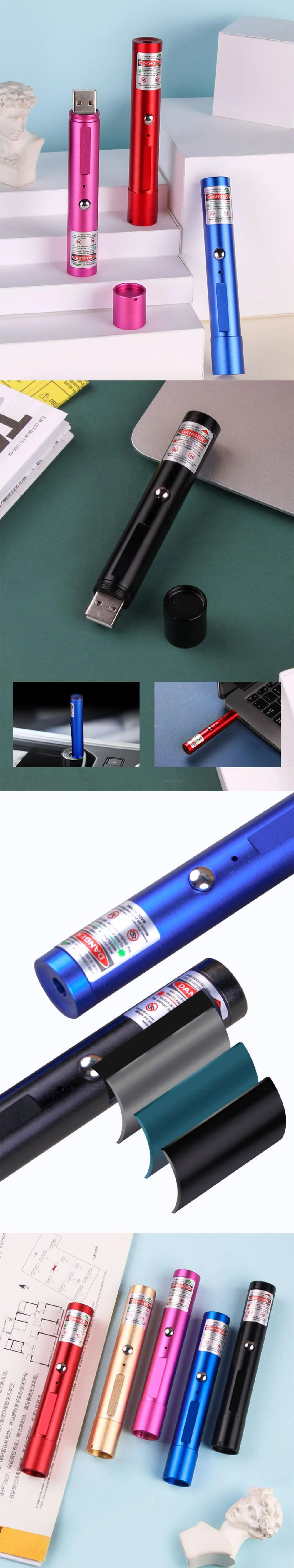 USB Green Laser Pointer