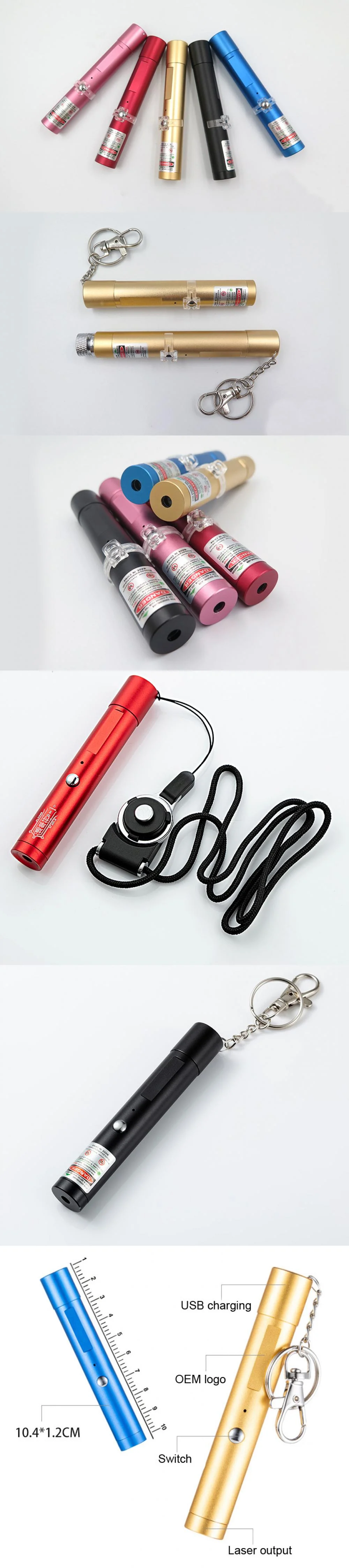 Rechargeable Green Laser Pointer