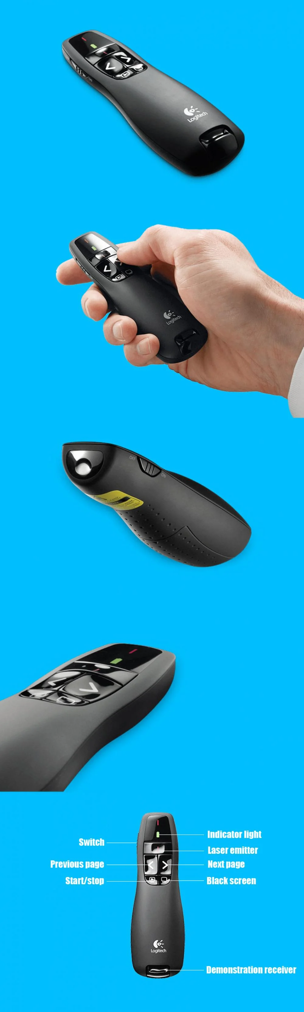 Presenter with Laser Pointer