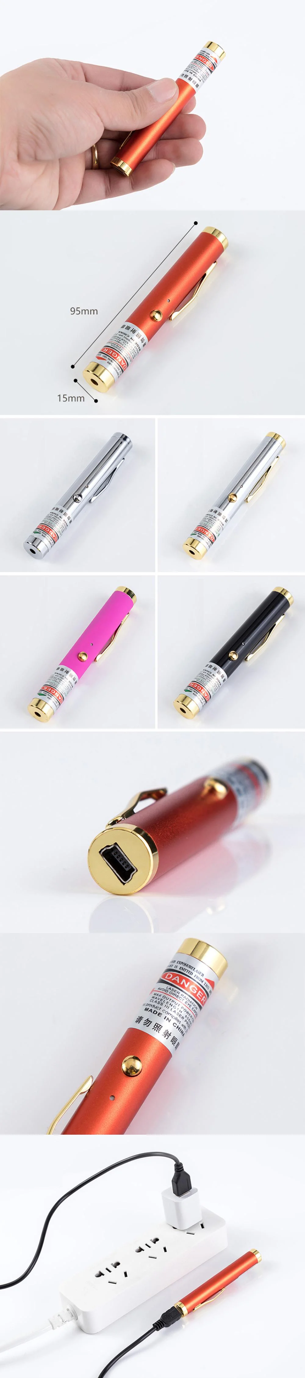 Mini USB Red Laser Pen