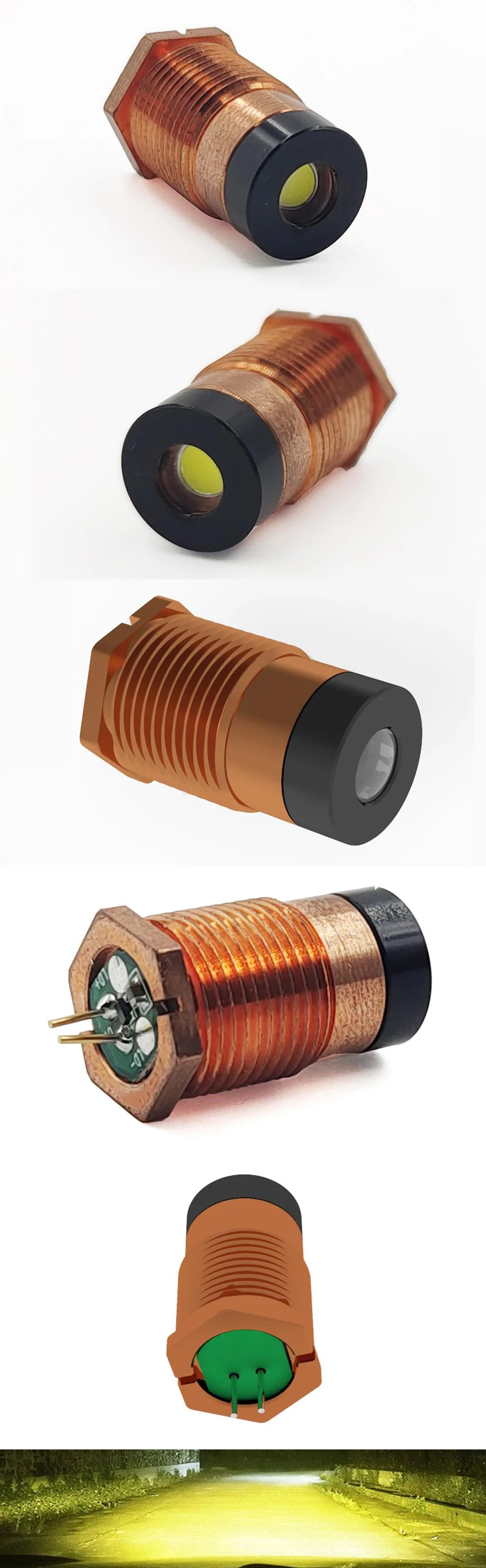 Powerful Yellow Laser Module