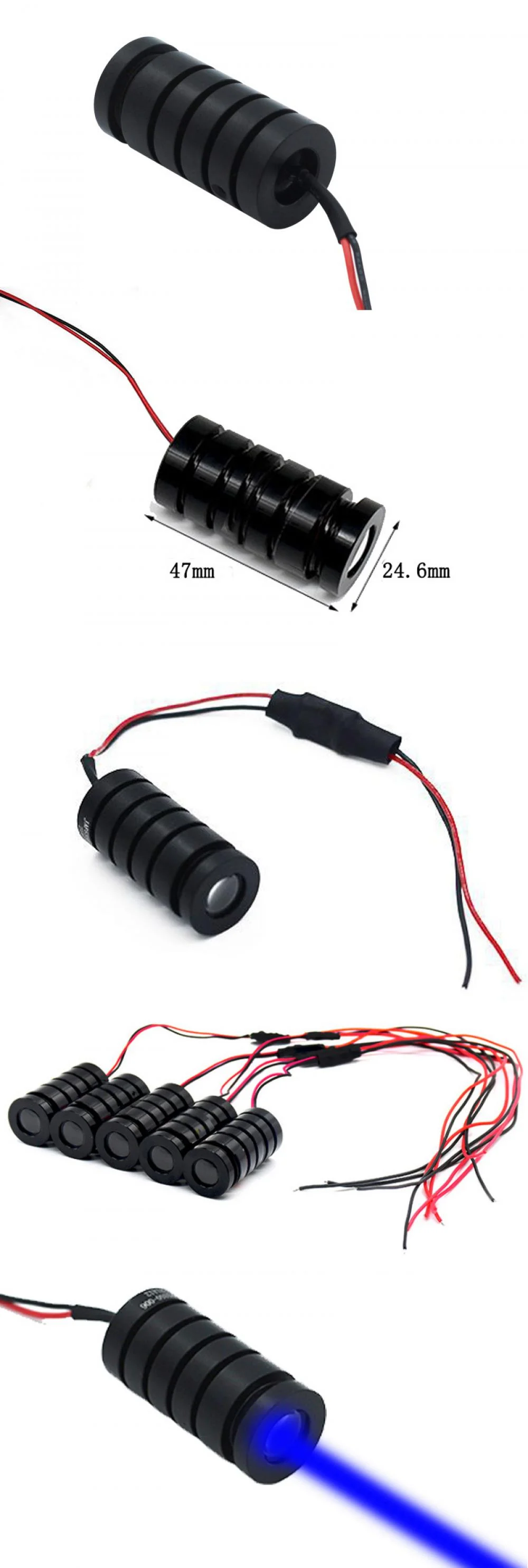 450nm 80mW Laser Module