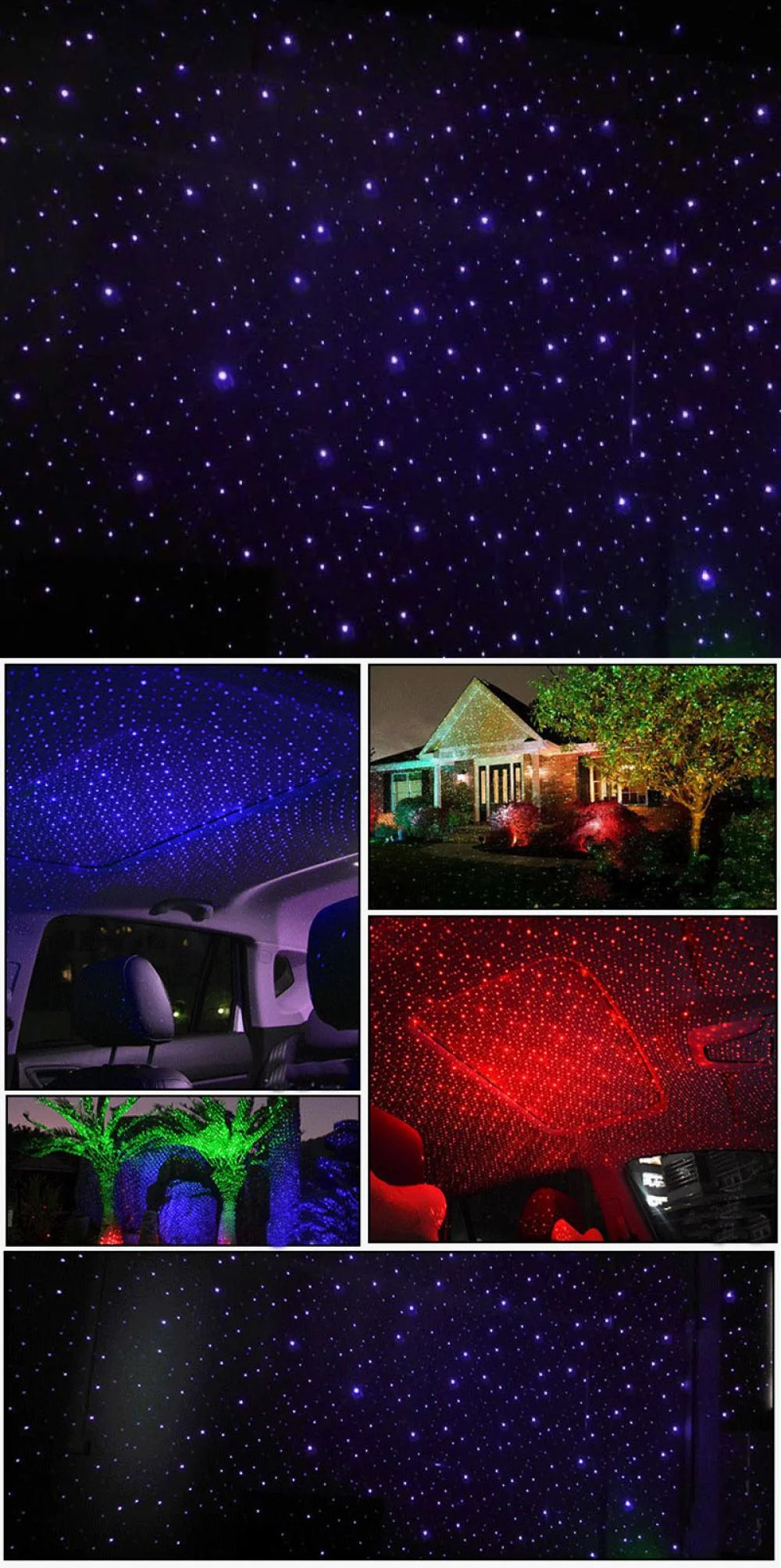 Blue Laser Module with Starry Head