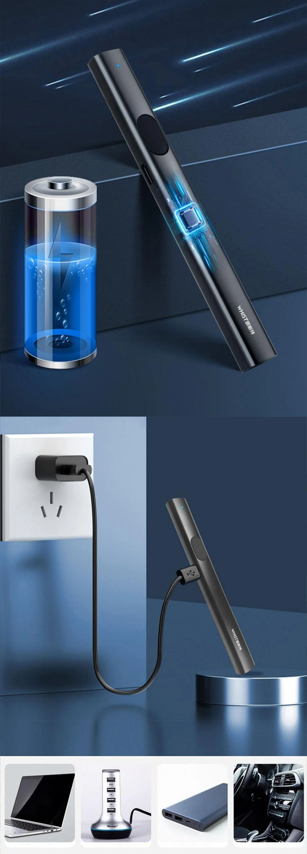 USB Green Laser Pointer 520nm