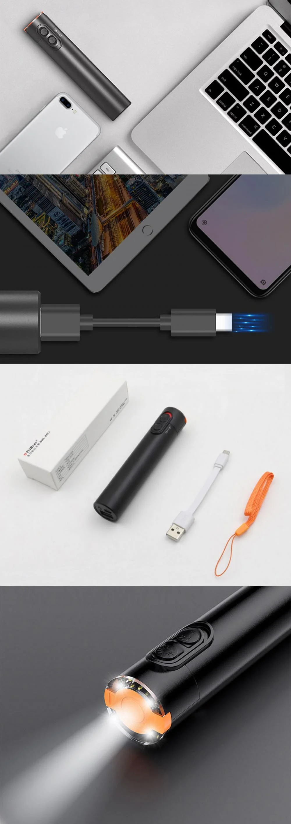 Fiber Optic Laser Pointer with LED lighting