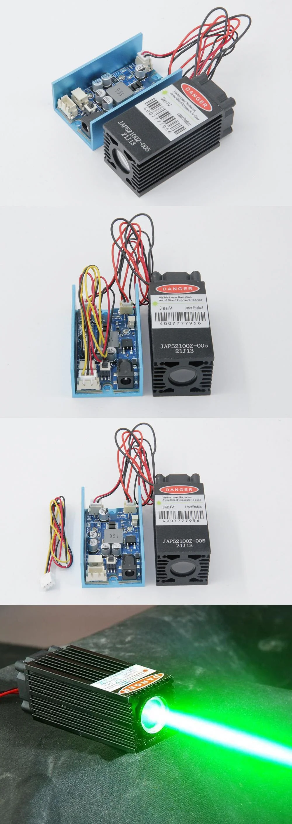 Thick-Beam Green Laser Module