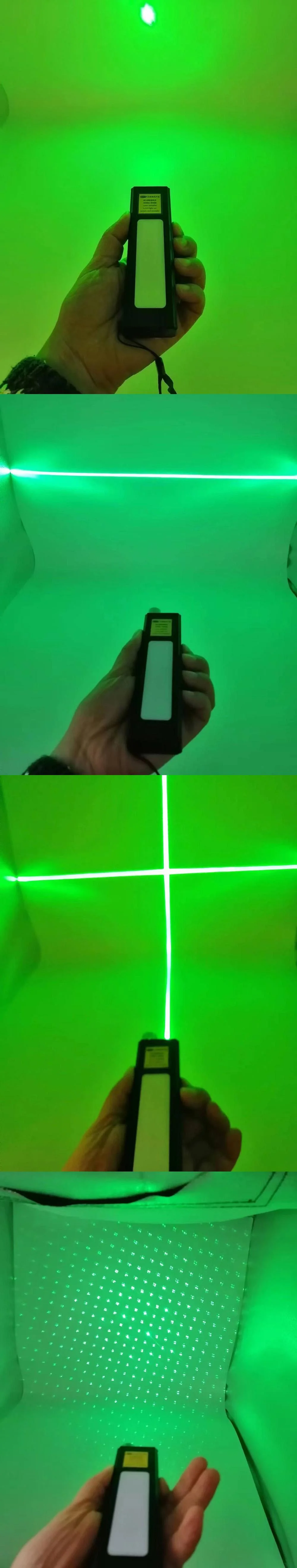 Green Laser Pointer with LED Flashlight
