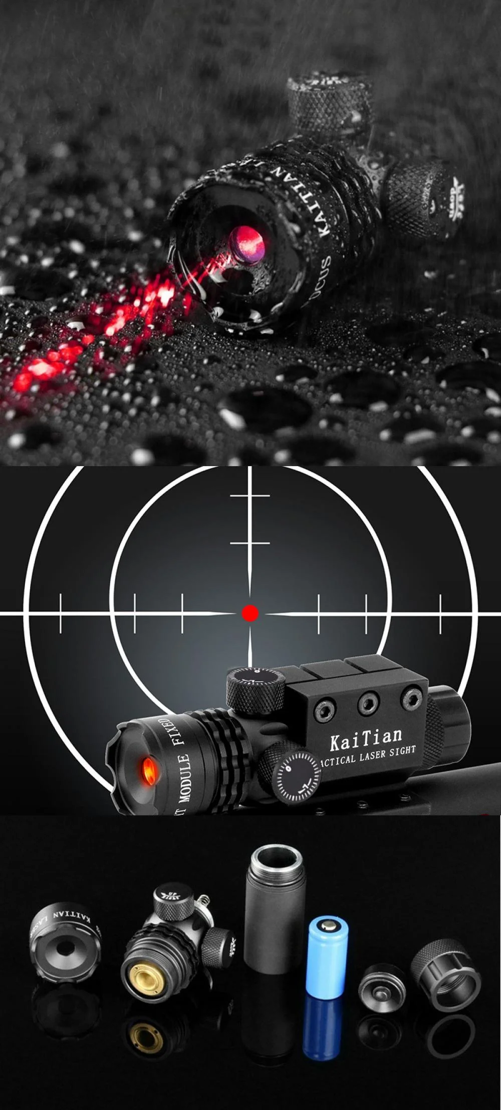 High-Precision Red Laser Sight