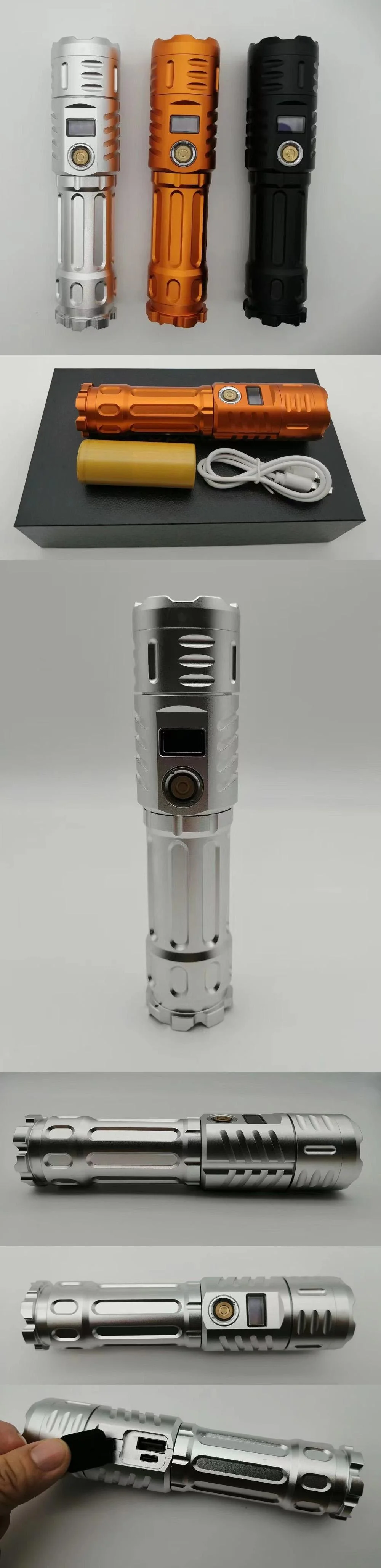 Rechargeable USB Blue Laser Pointer