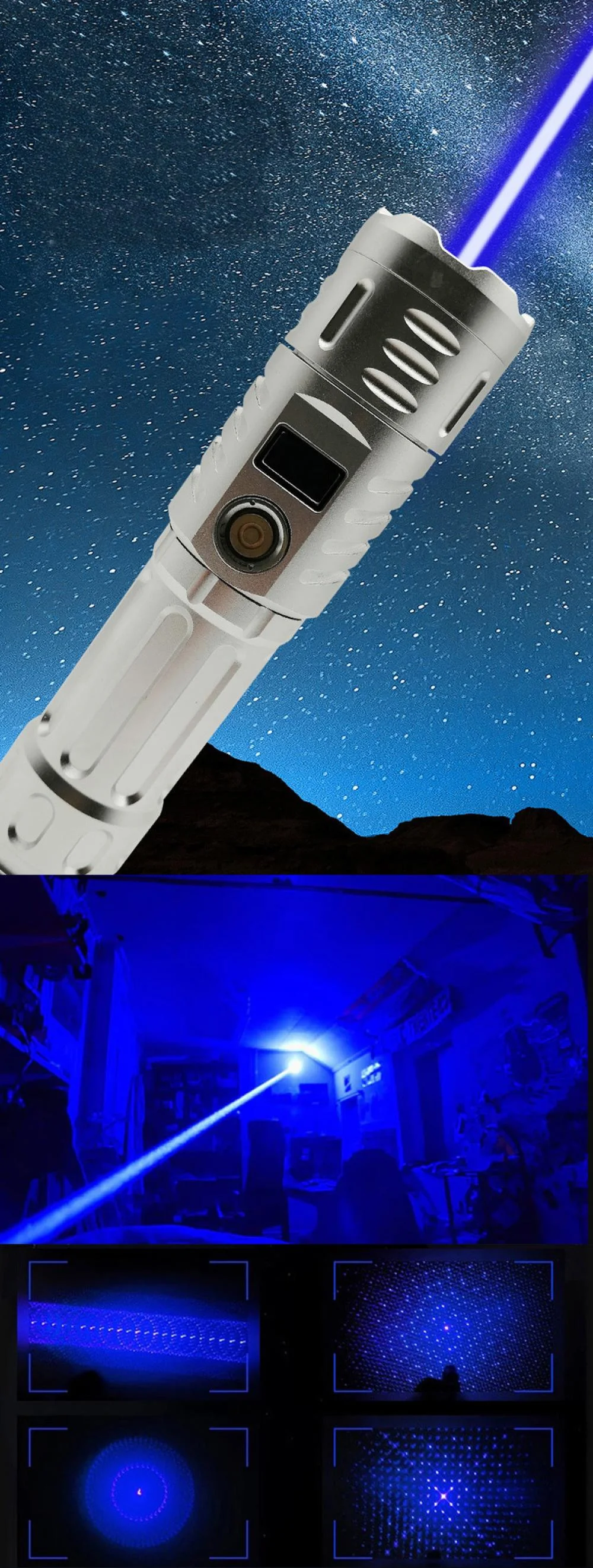 Blue Laser Pointer 1600mW