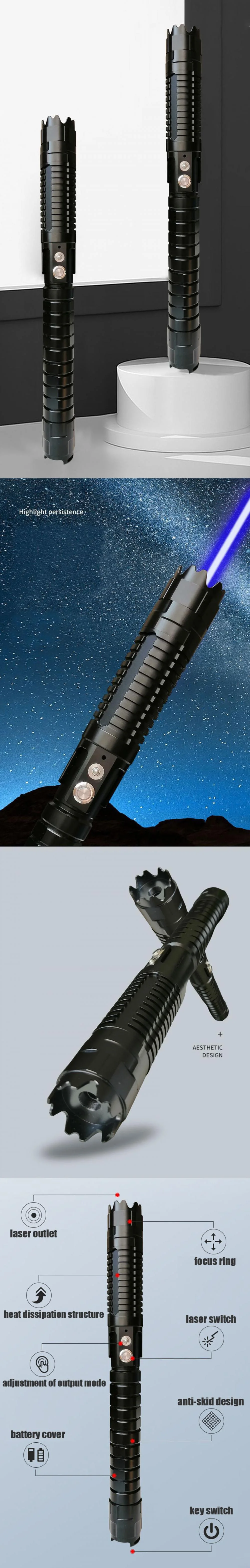 Most Powerful Handheld Blue Laser Pointer