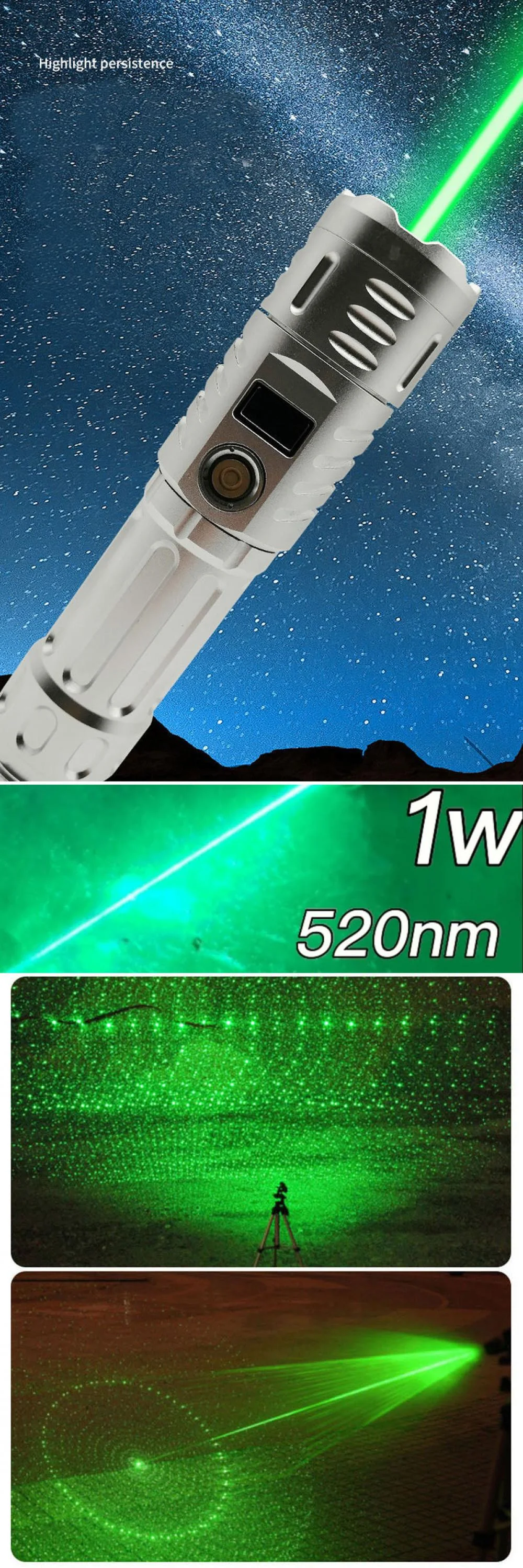 1000mW Green Laser Pointer