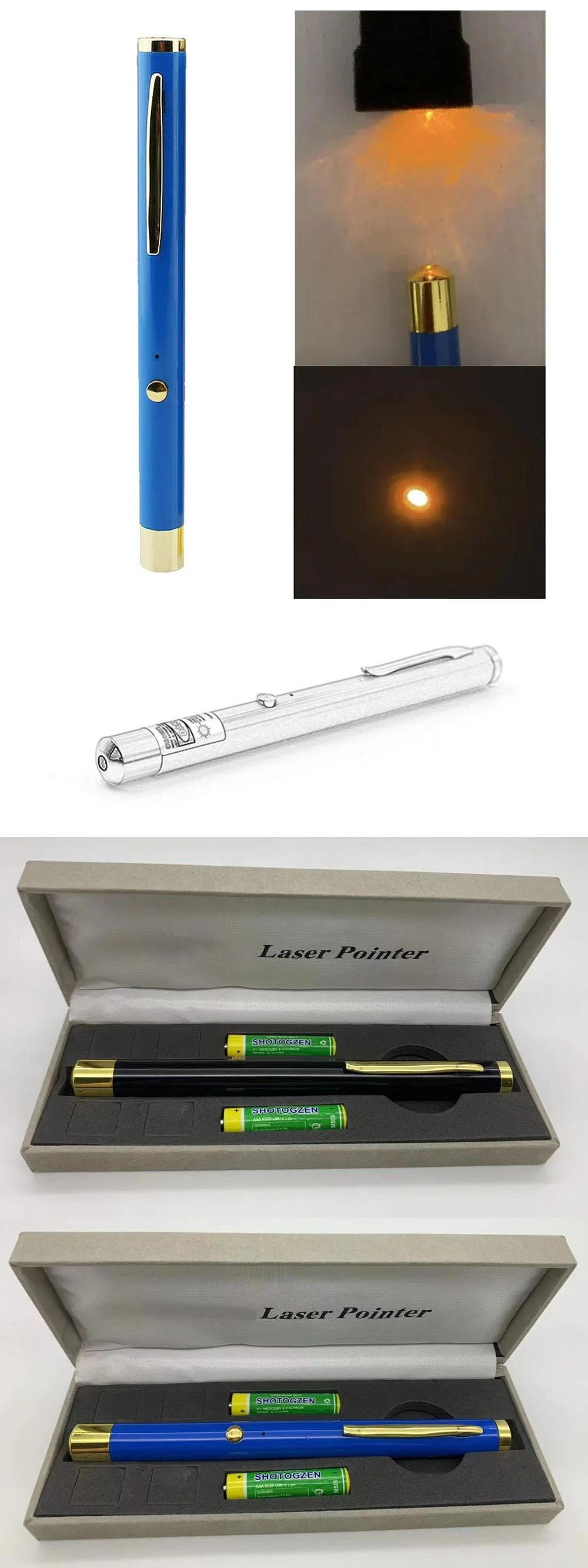 Yellow Laser Pointer 591nm