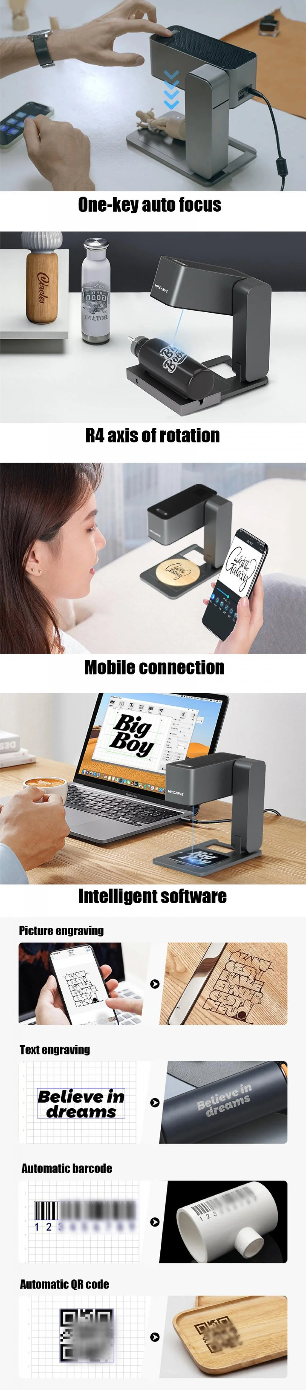 Small Laser Engraving Machine