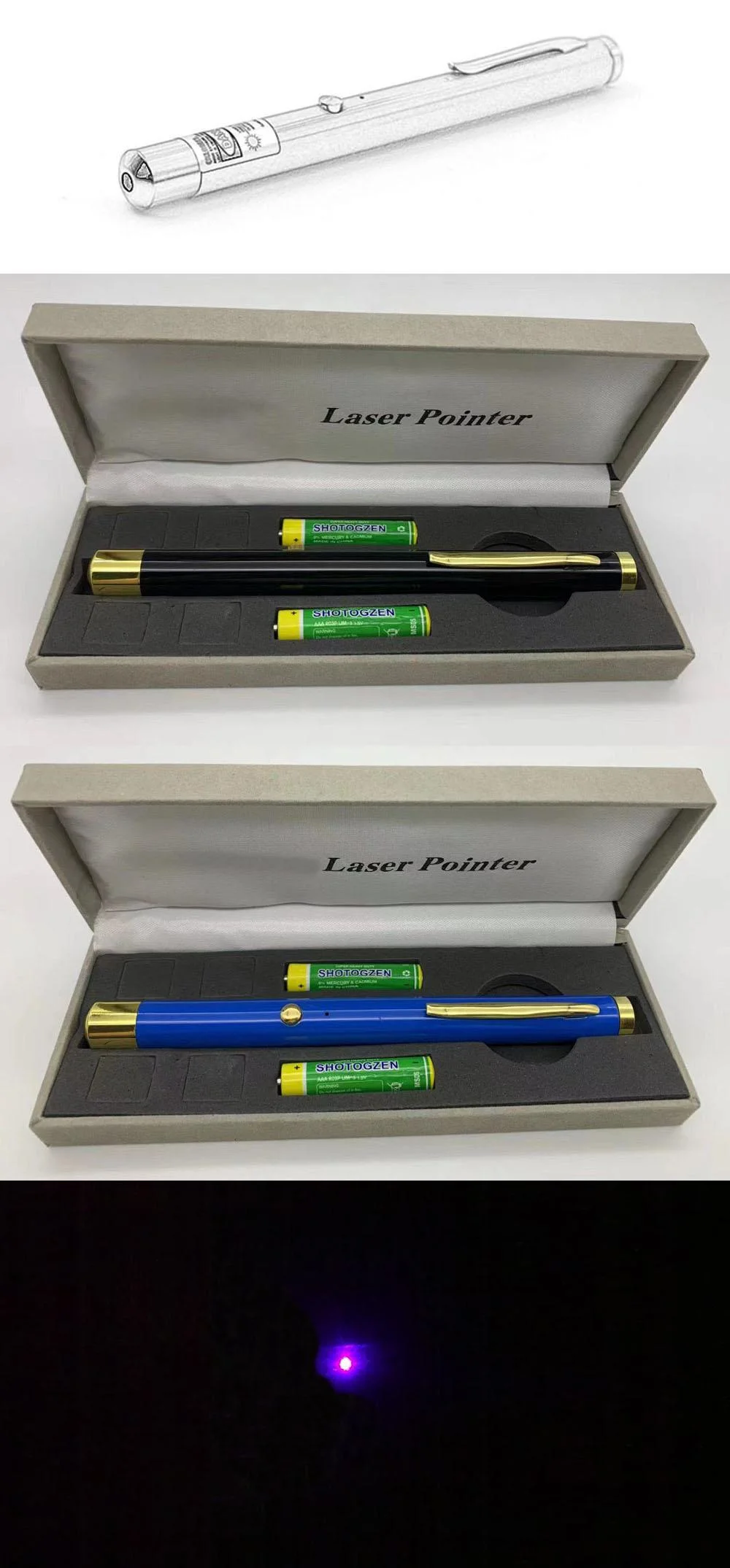 405nm Violet Laser Pen