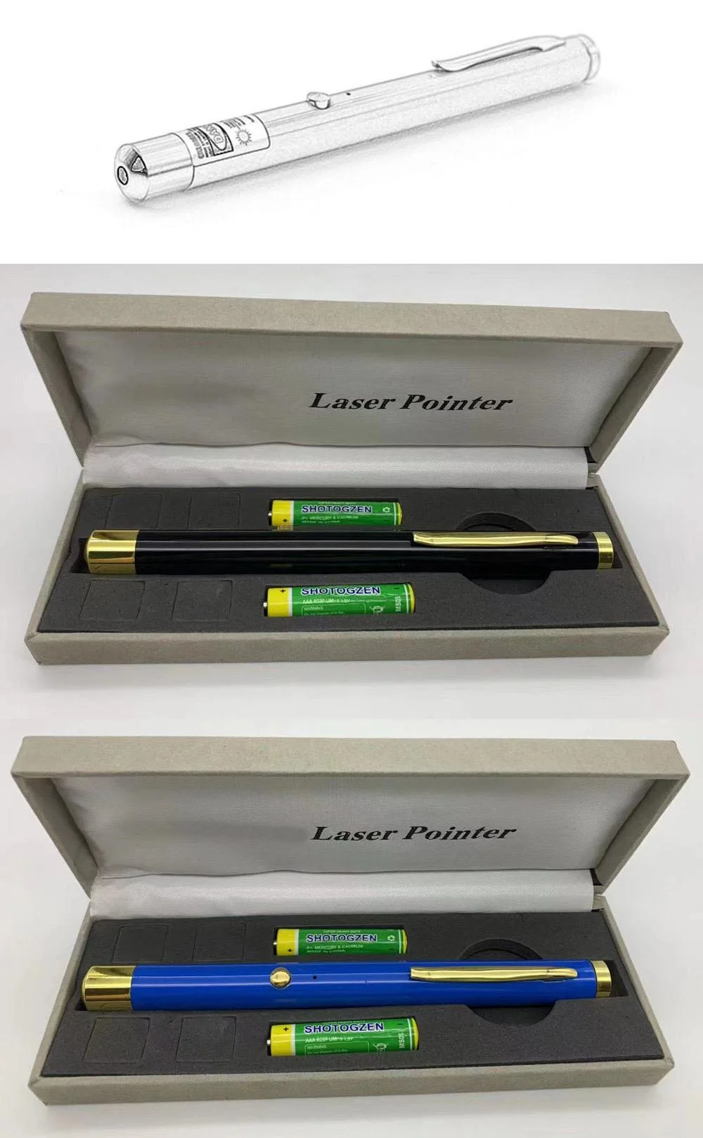 Long-Range Green Laser Pen