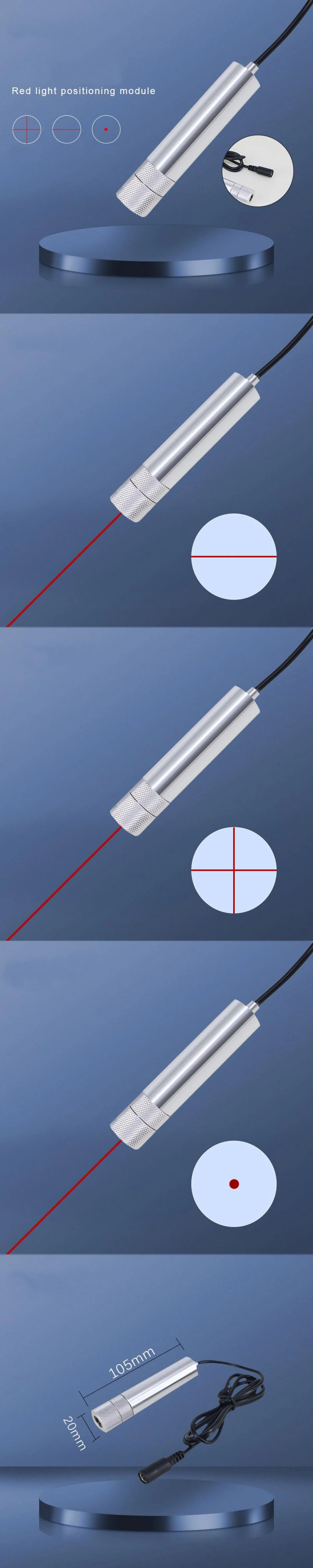 Red Laser Module Dot/Line/Cross