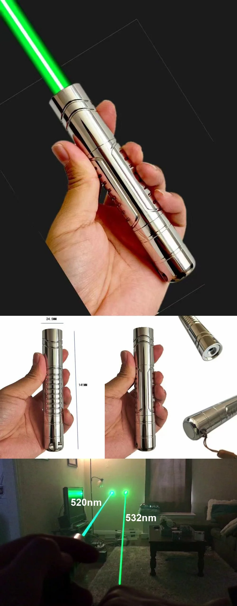 Strong Green Laser Pointer