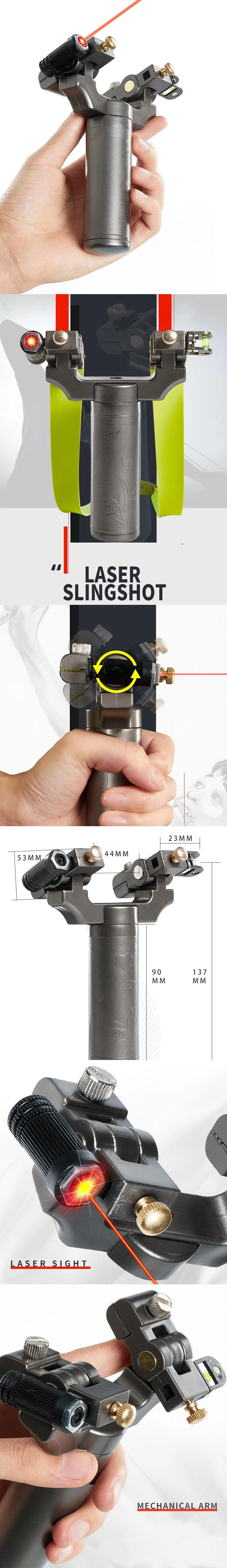 Adjustable Laser Slingshot