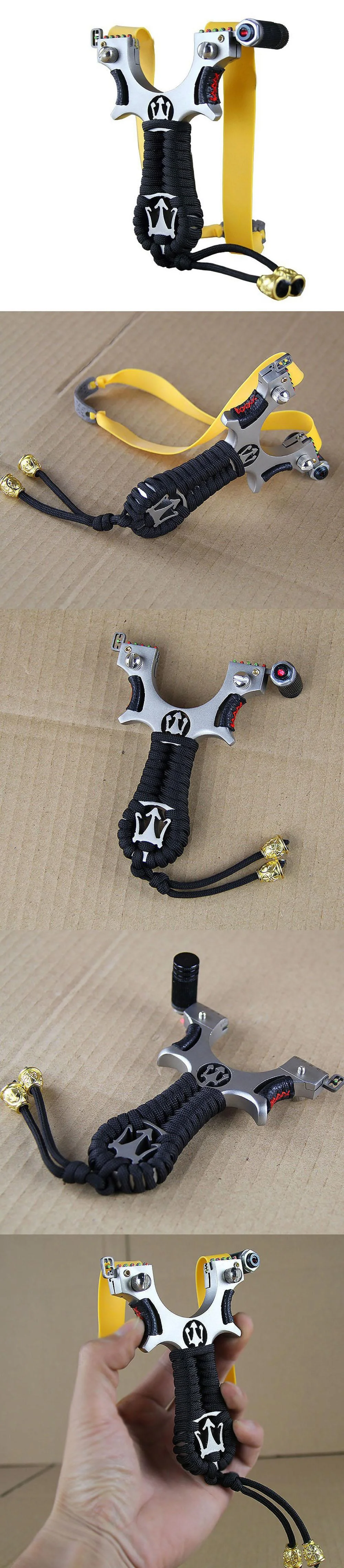 Slingshot with Laser