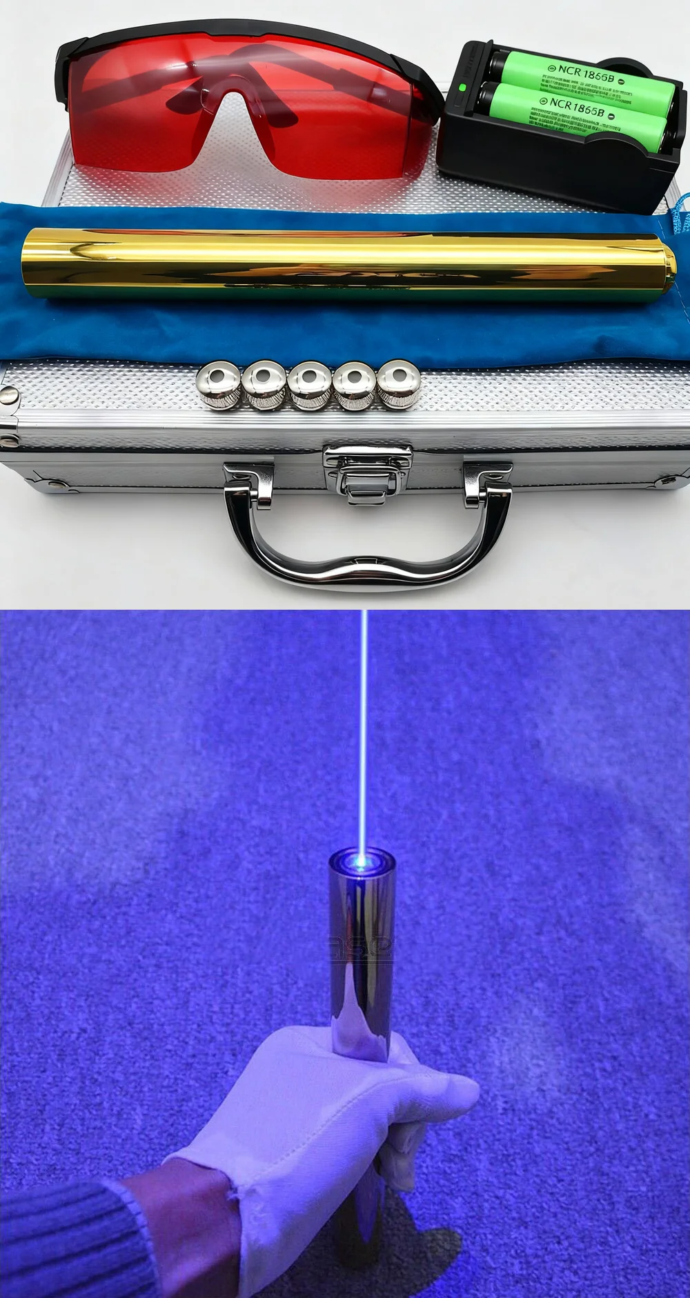 Blue Laser Pointer 1500mW (1.5W)