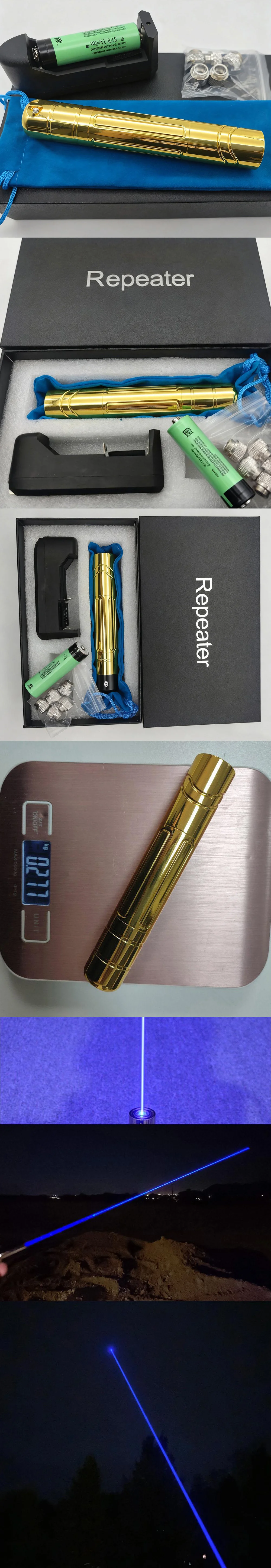 Blue Laser Pointer 100-2000mW