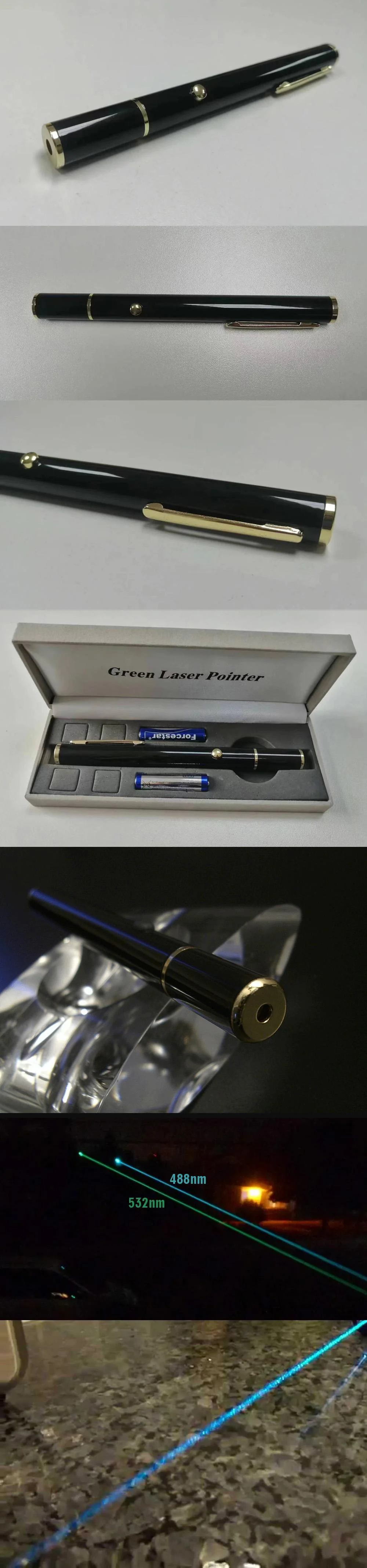 488nm Cyan Laser Pen