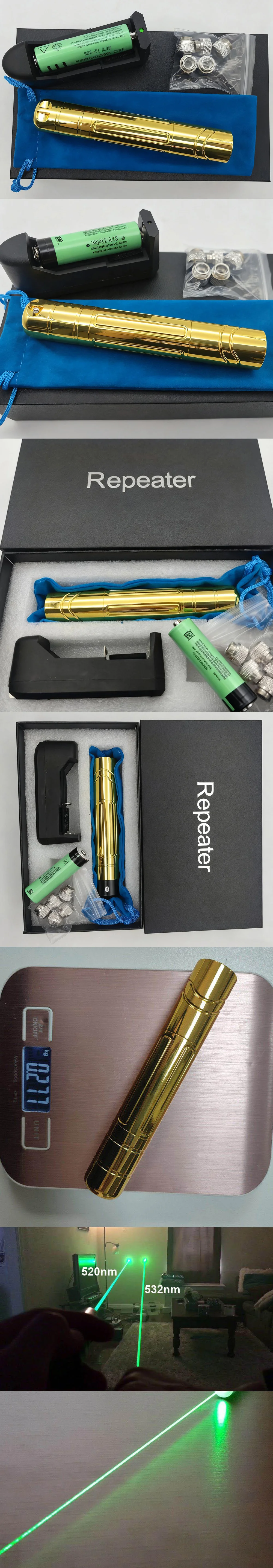 High-Power Green Laser Pointer